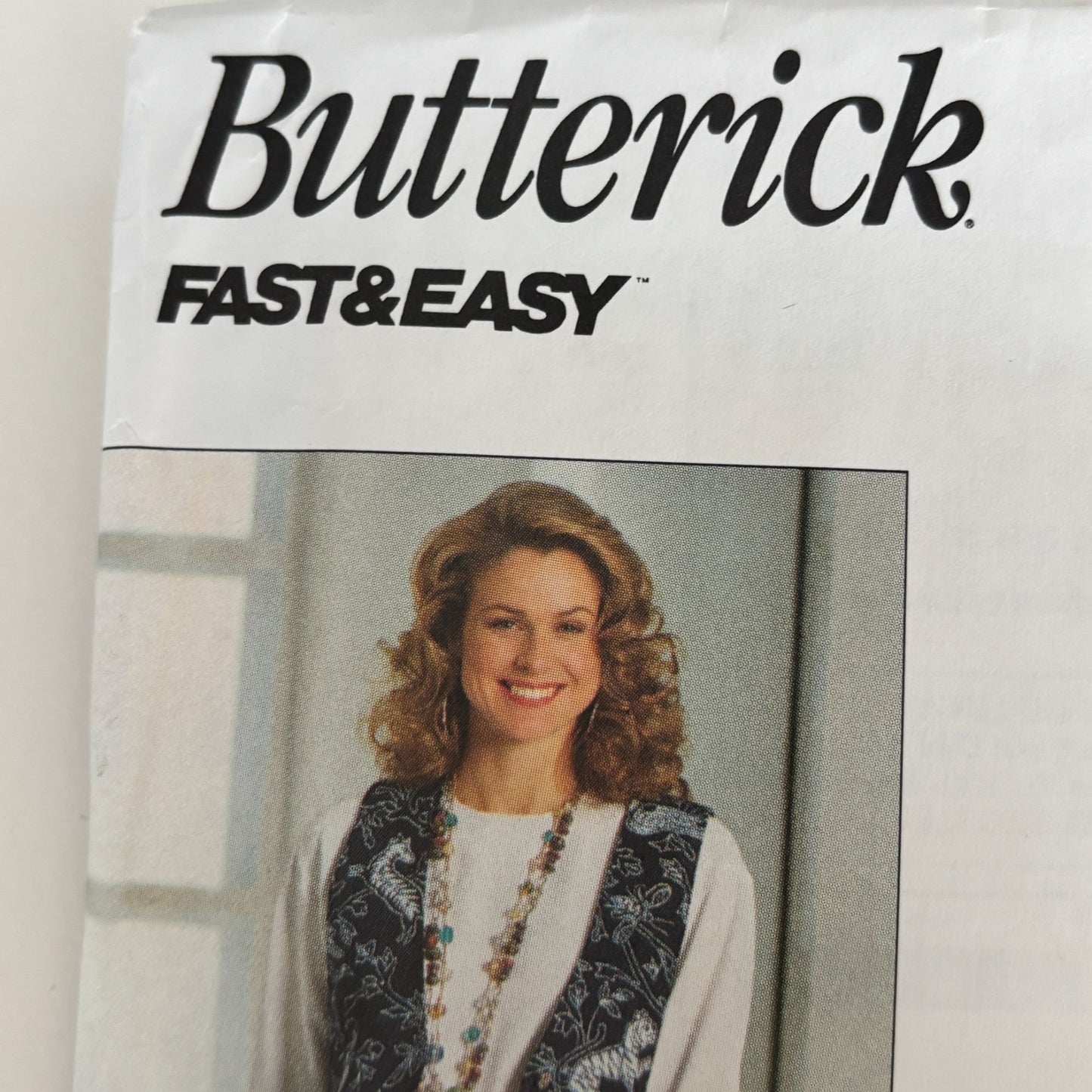 Butterick Sewing Pattern 6780 90s Vest Top Tiered Skirt Boho Layered Outfit 6-12 Uncut