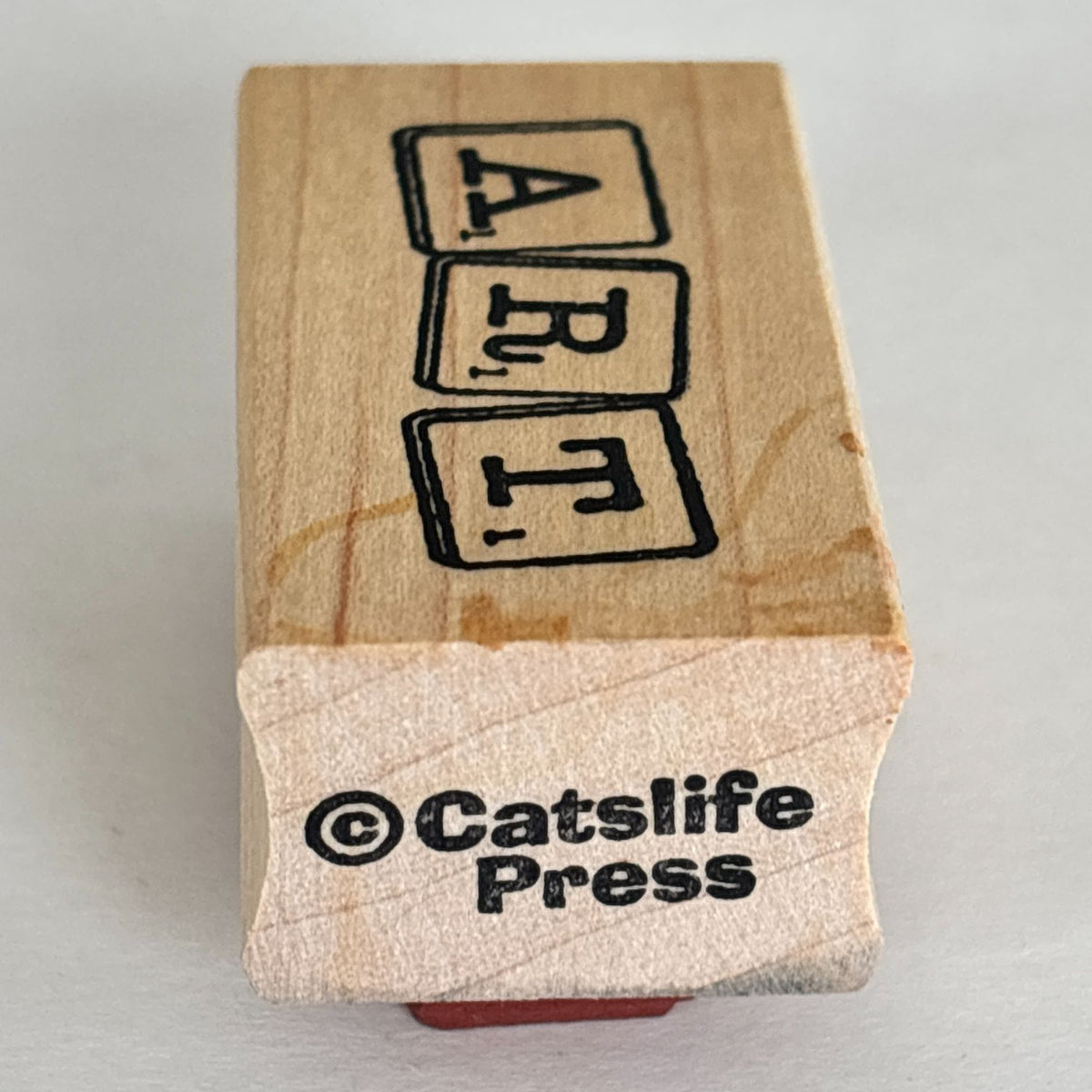Catslife Press Rubber Stamp Art Mixed Media Scrapbooking Crafting Small Artist Junk Journaling