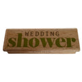 Hampton Art Rubber Stamp Wedding Shower Invitation Words Card Making Sentiment