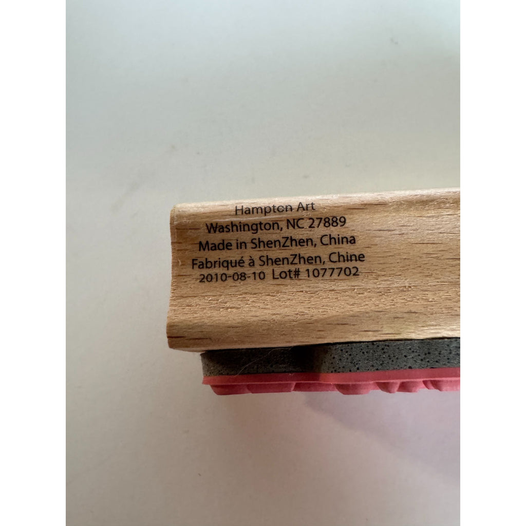 Hampton Art Rubber Stamp Wedding Shower Invitation Words Card Making Sentiment