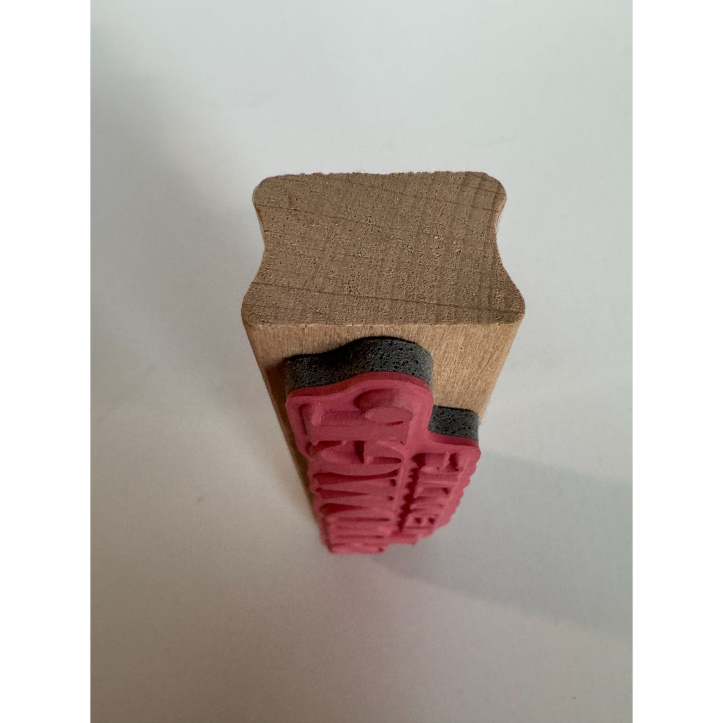 Hampton Art Rubber Stamp Wedding Shower Invitation Words Card Making Sentiment