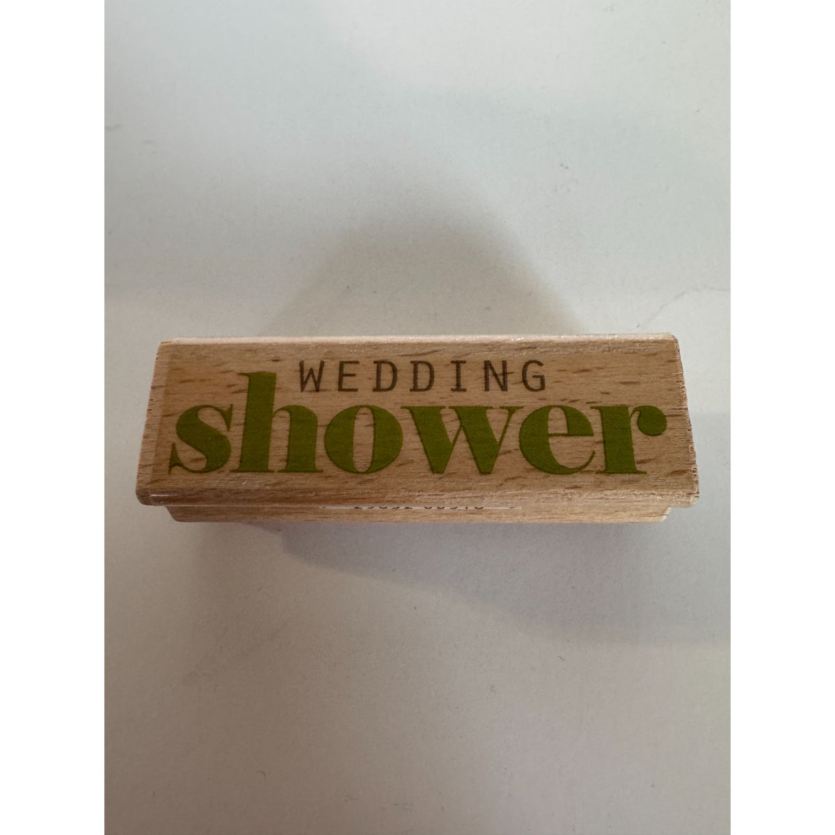 Hampton Art Rubber Stamp Wedding Shower Invitation Words Card Making Sentiment