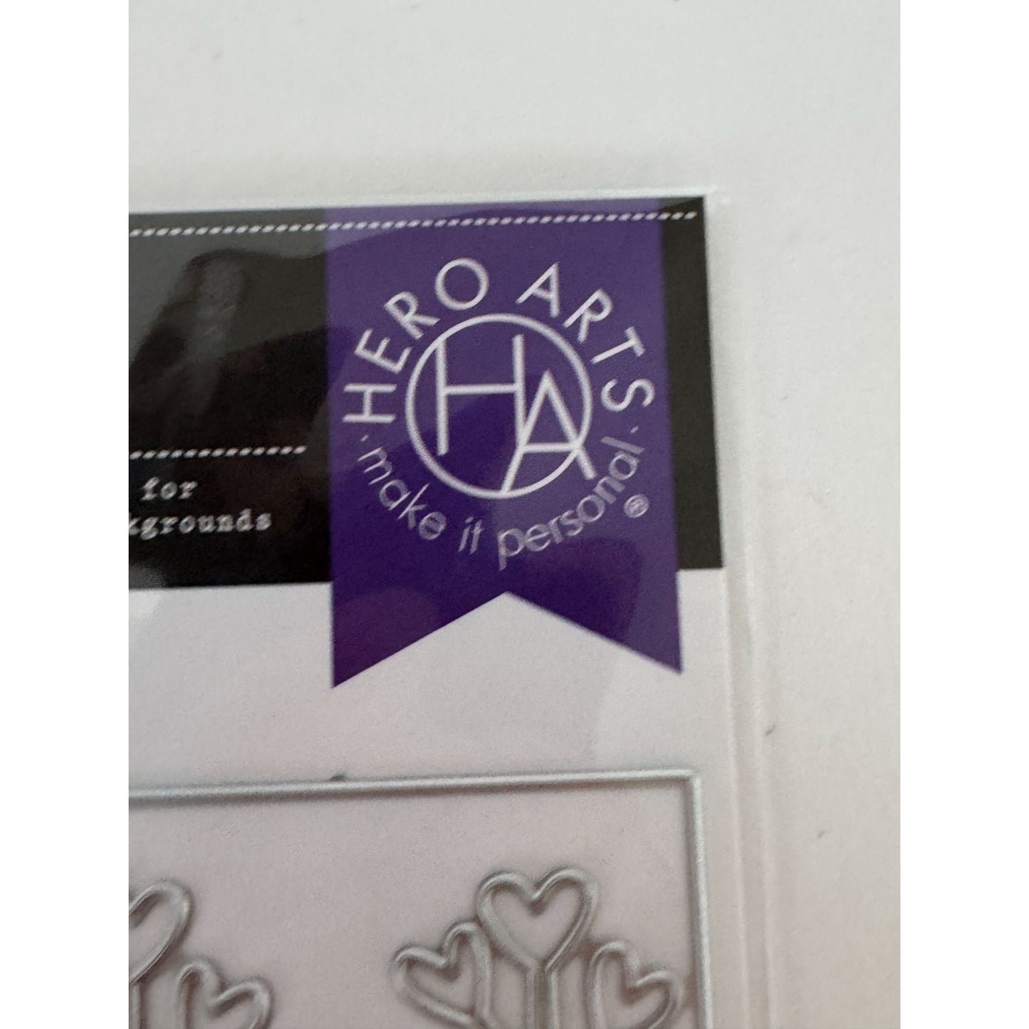 Hero Arts Looking Glass Die Girl with Balloon Metal Cutting Dies Craft Cardmaking