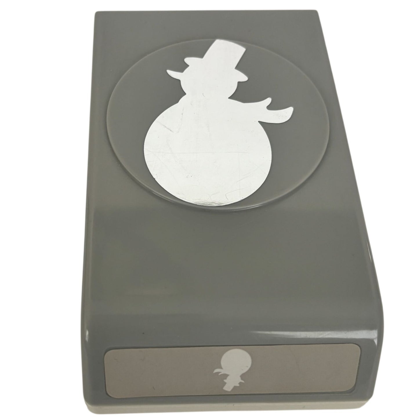 EK Success Paper Punch Snowman Hat Scarf Winter Christmas Card Making Silhouette Gift Tags Scrapbooking