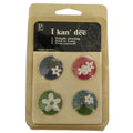 Pebbles Shaker Bubbles Stickers Flowers Y2K Scrapbook Embellishments Dome Die Cuts Cardmaking
