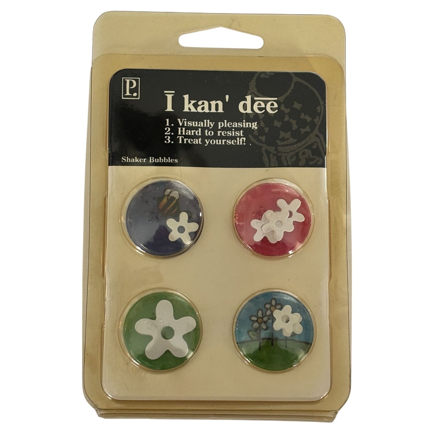 Pebbles Shaker Bubbles Stickers Flowers Y2K Scrapbook Embellishments Dome Die Cuts Cardmaking