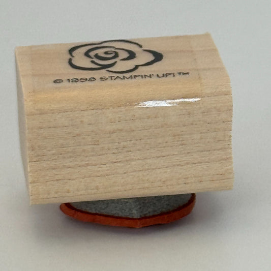 Stampin Up Rubber Stamp Rose Flower Valentines Day Card Making Mothers Day Craft