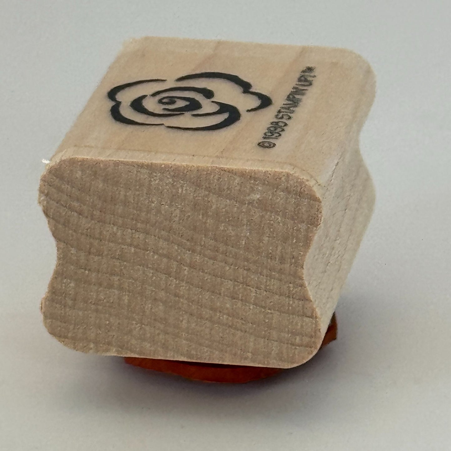 Stampin Up Rubber Stamp Rose Flower Valentines Day Card Making Mothers Day Craft