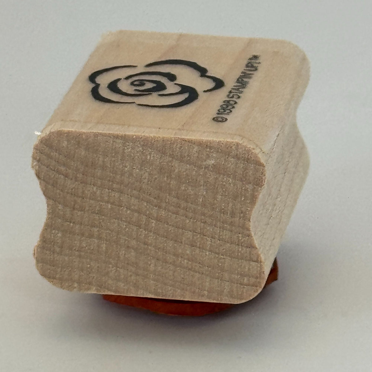 Stampin Up Rubber Stamp Rose Flower Valentines Day Card Making Mothers Day Craft