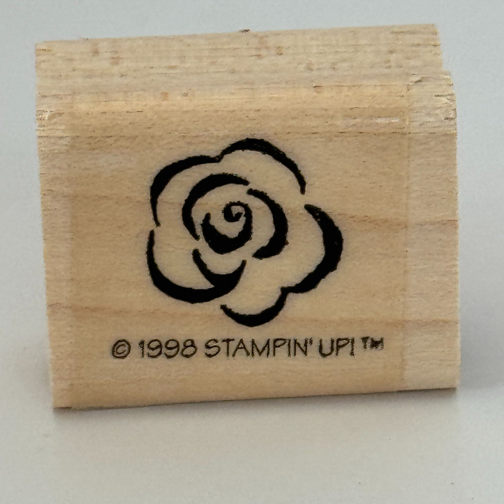 Stampin Up Rubber Stamp Rose Flower Valentines Day Card Making Mothers Day Craft