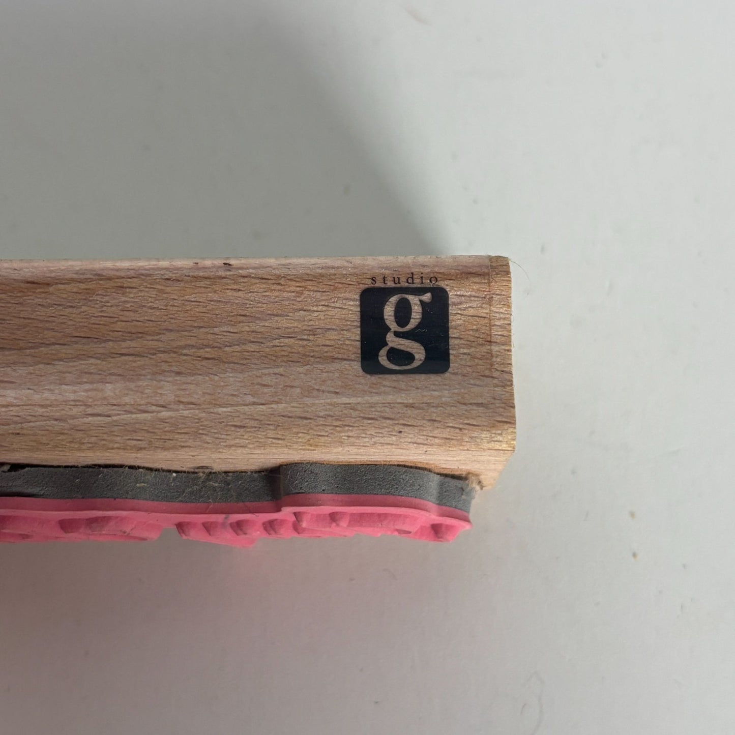 Studio G Rubber Stamp Merry Christmas Greeting Holiday Card Making Words Craft