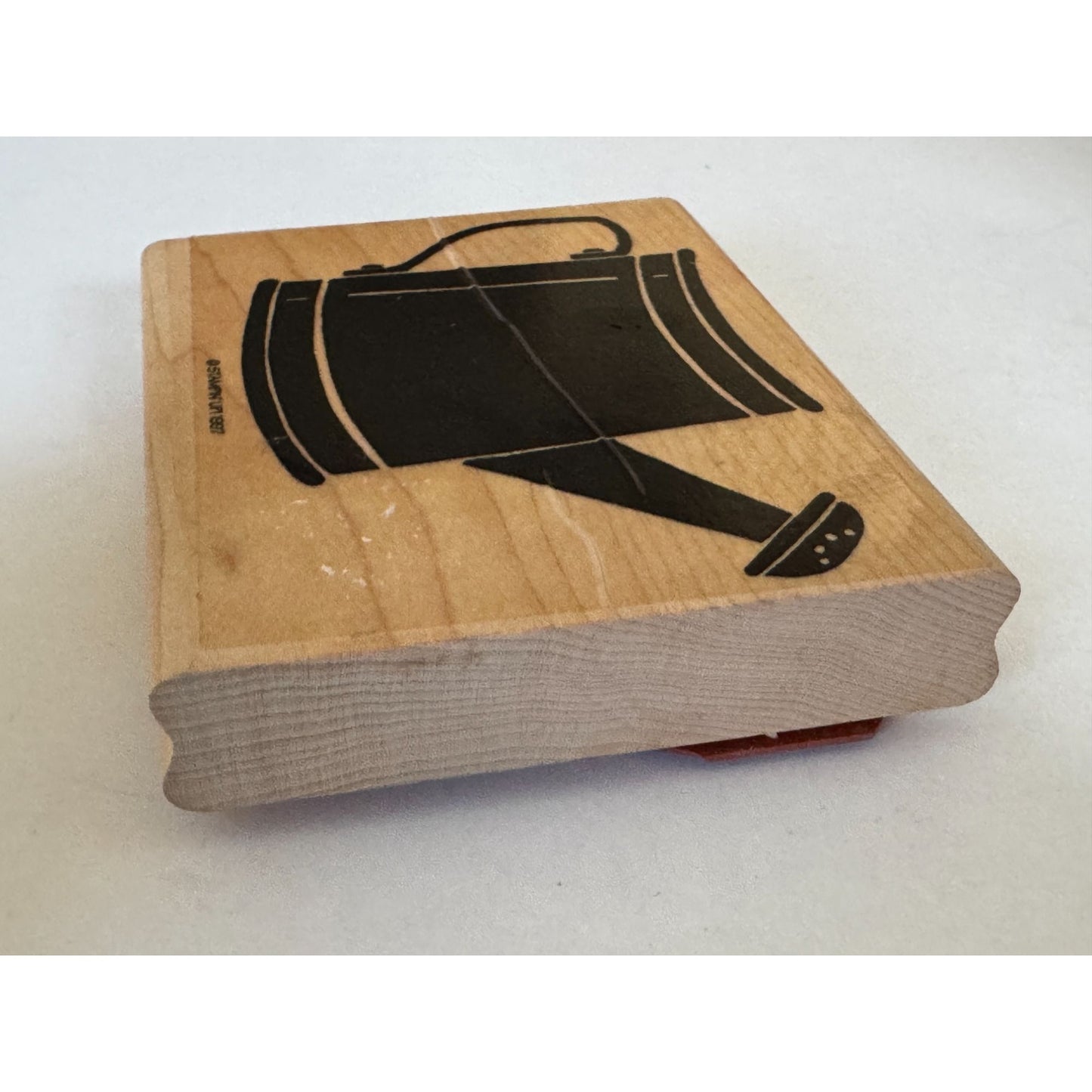 Stampin Up Rubber Stamp Watering Can Large Big Garden Spring Summer Card Making