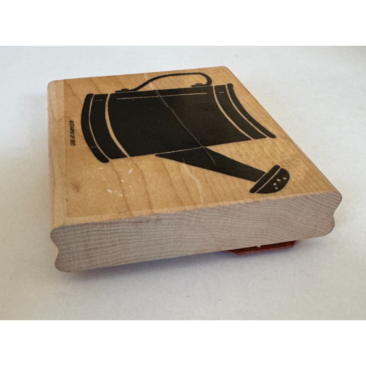 Stampin Up Rubber Stamp Watering Can Large Big Garden Spring Summer Card Making