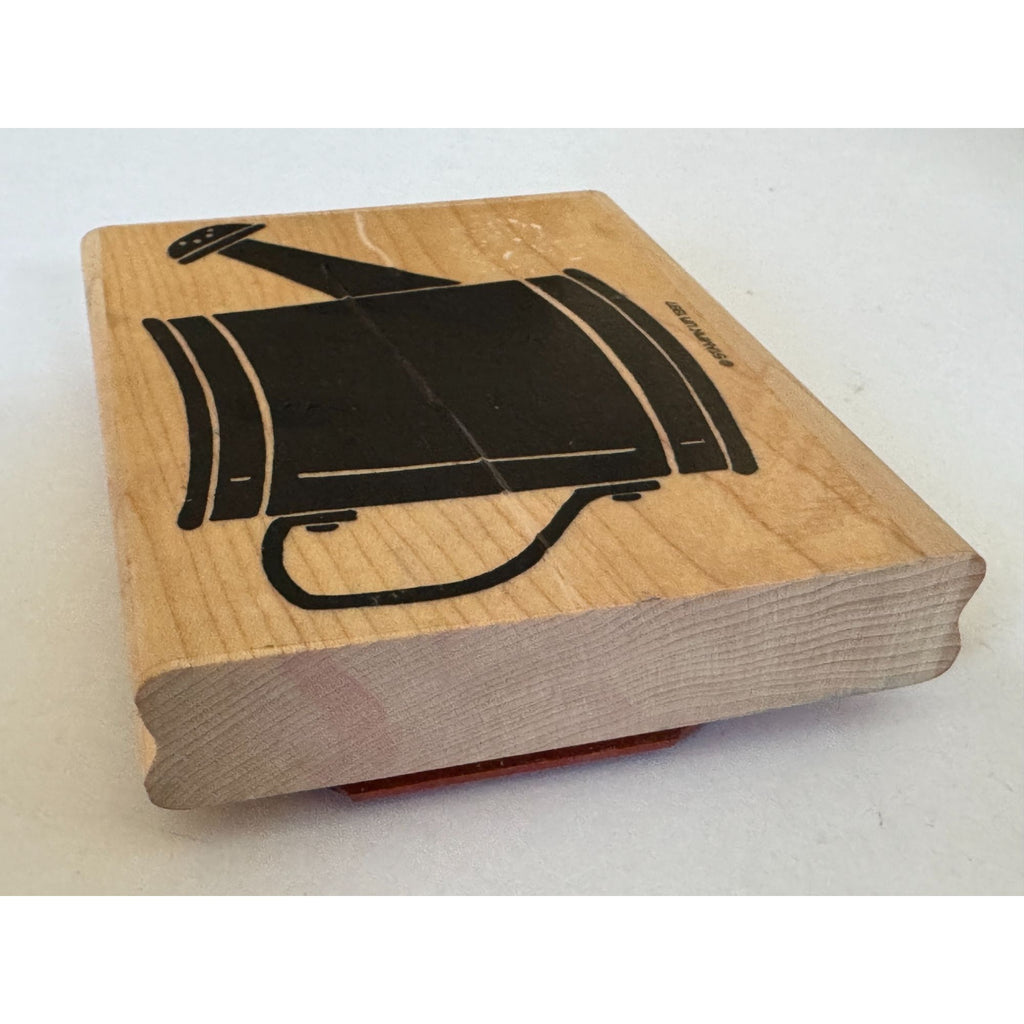 Stampin Up Rubber Stamp Watering Can Large Big Garden Spring Summer Card Making