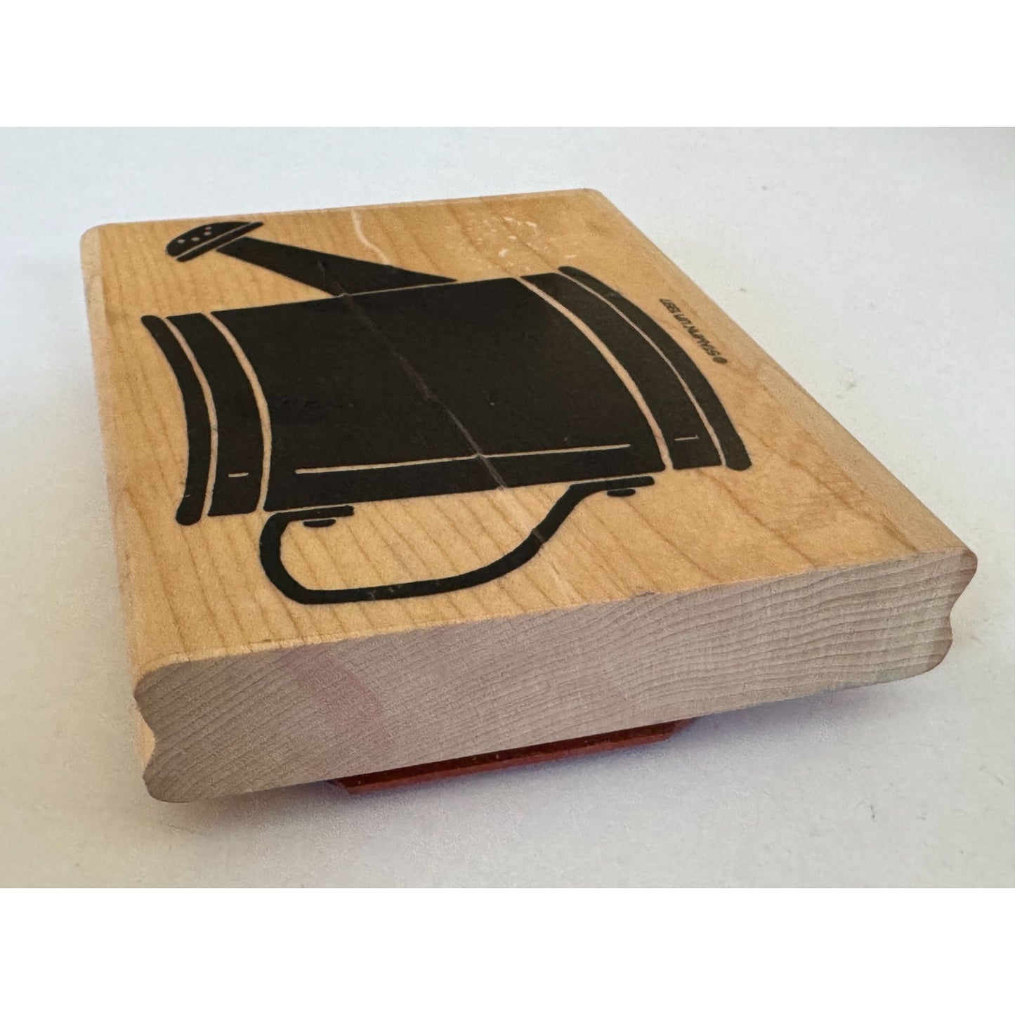 Stampin Up Rubber Stamp Watering Can Large Big Garden Spring Summer Card Making