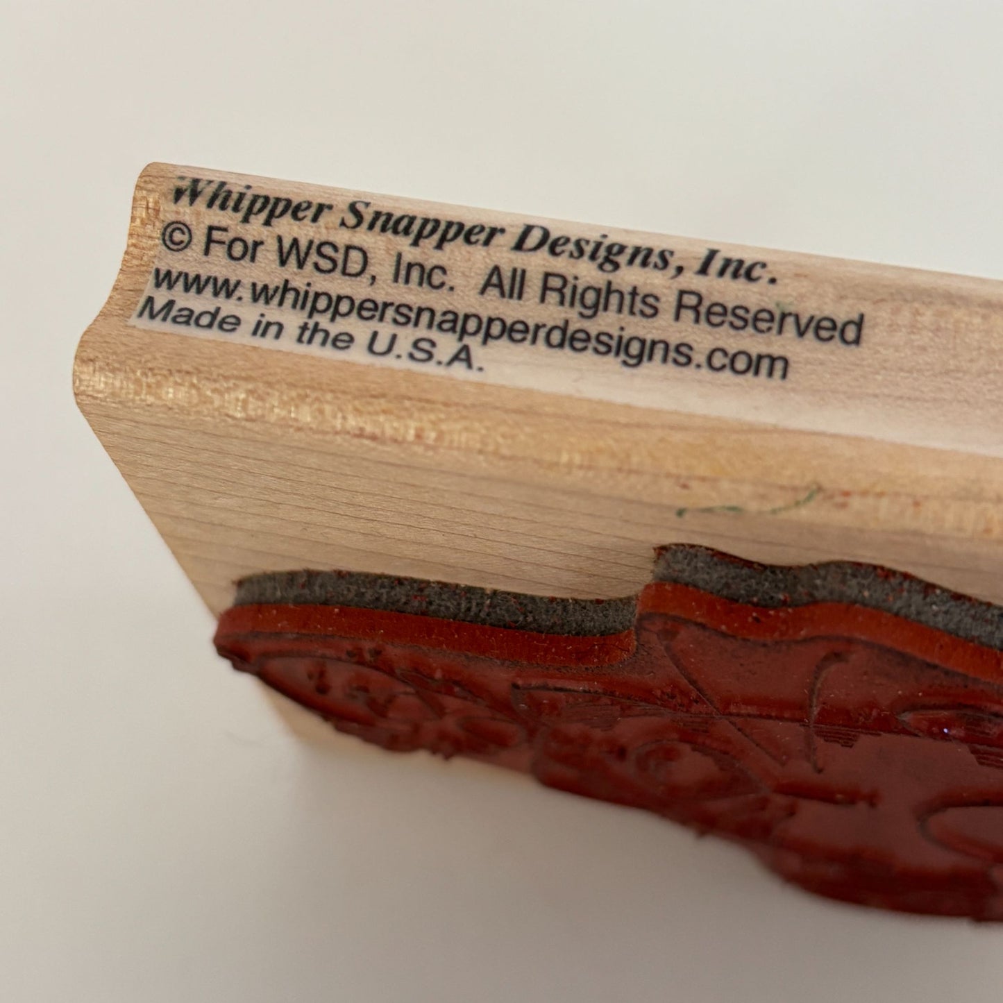 Whipper Snapper Rubber Stamp Cat and Birdie Funny Animals Bird Card Making Craft