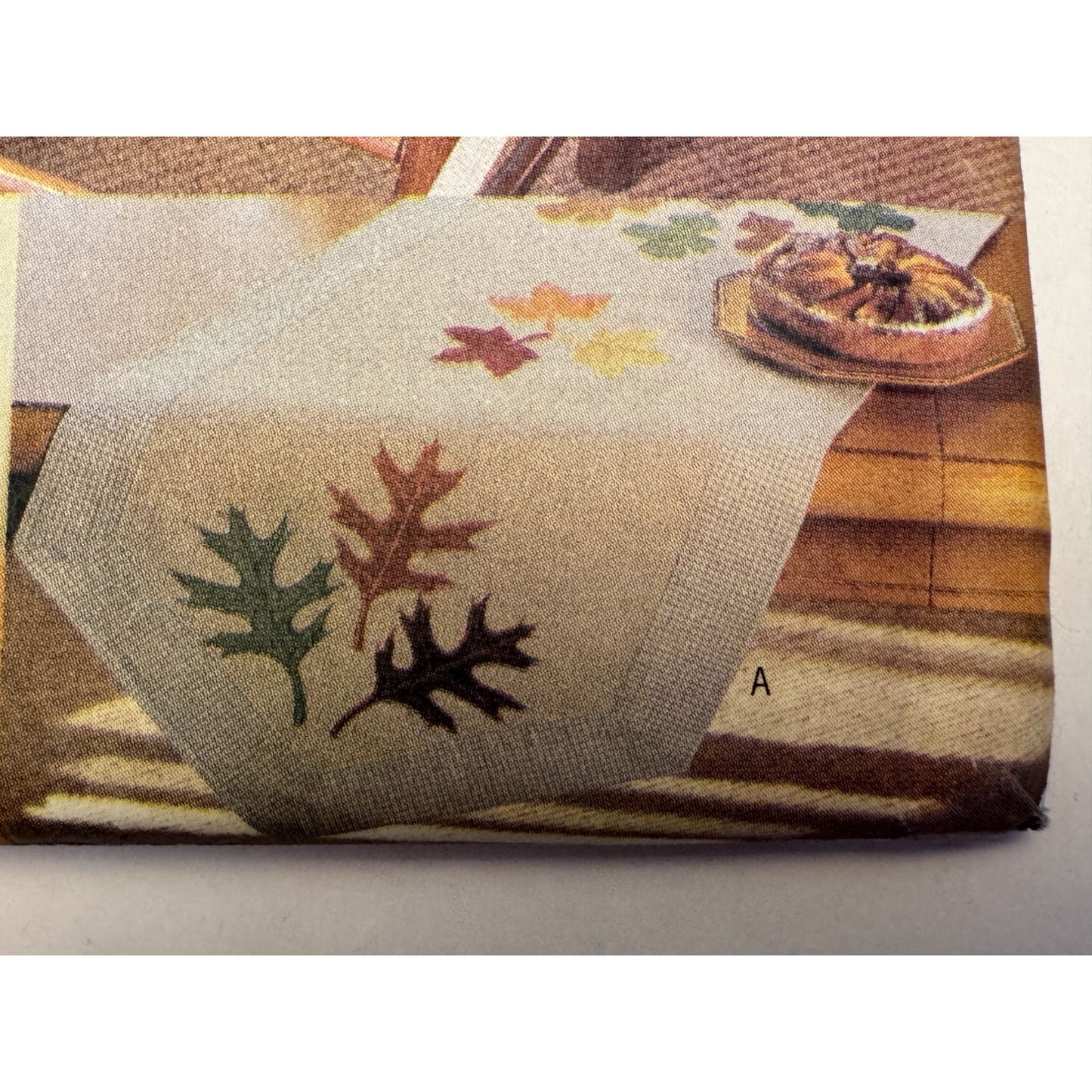 Butterick Sewing Pattern 6800 Home Decor Fall Leaf Chair Cushion Table Runner Uncut