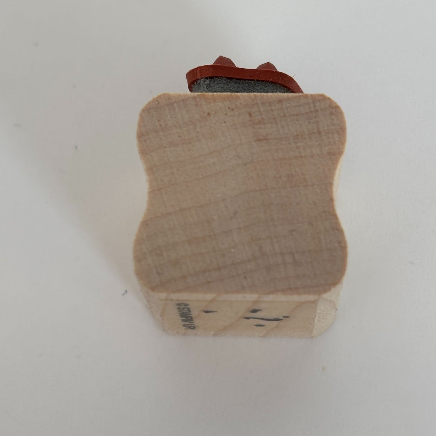 Stampin Up Wood Rubber Stamp Confetti Celebrate Birthday Card Making Background