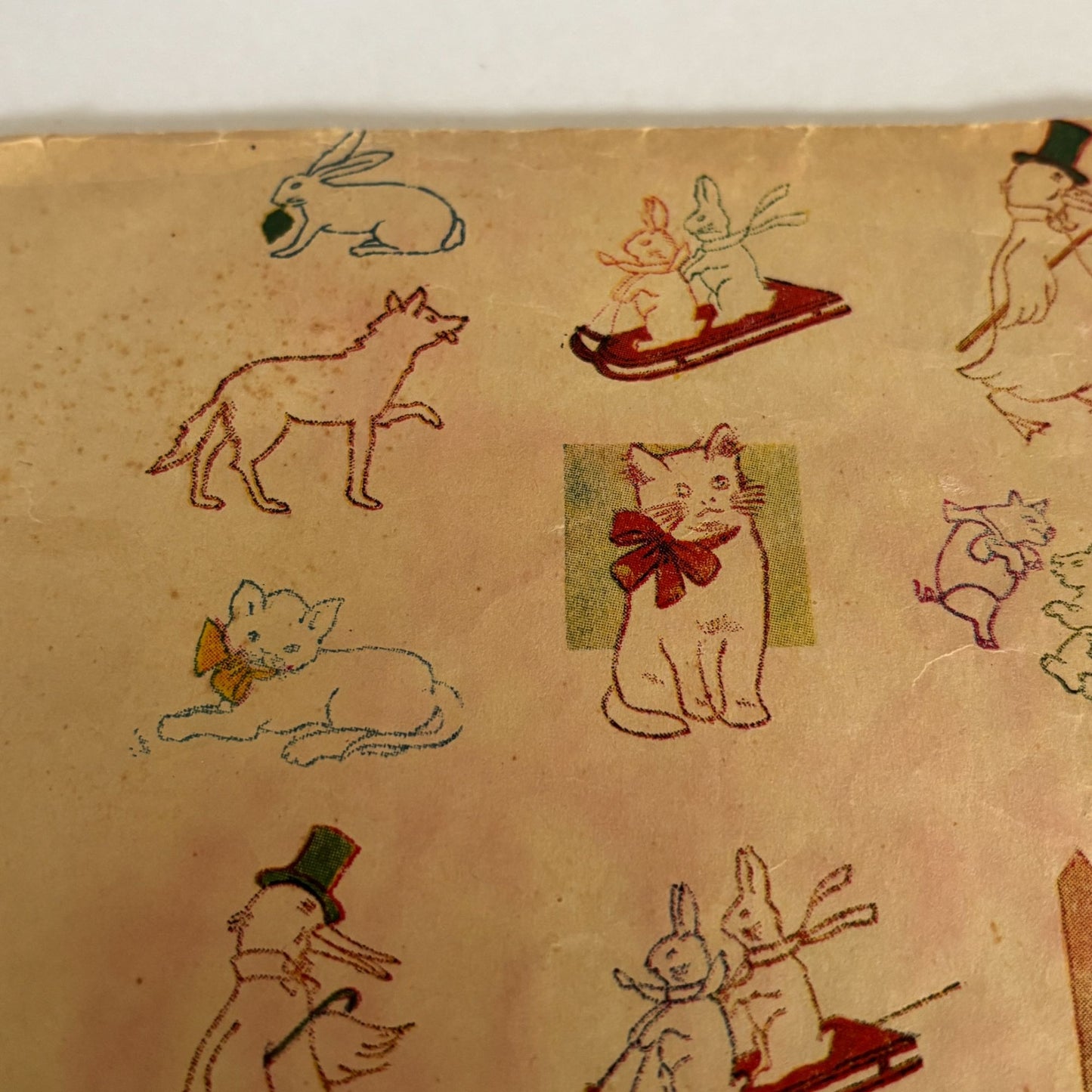 Simplicity Pattern 1679 Vintage Embroidery Animal Motifs Transfer Rabbit Duck Fox