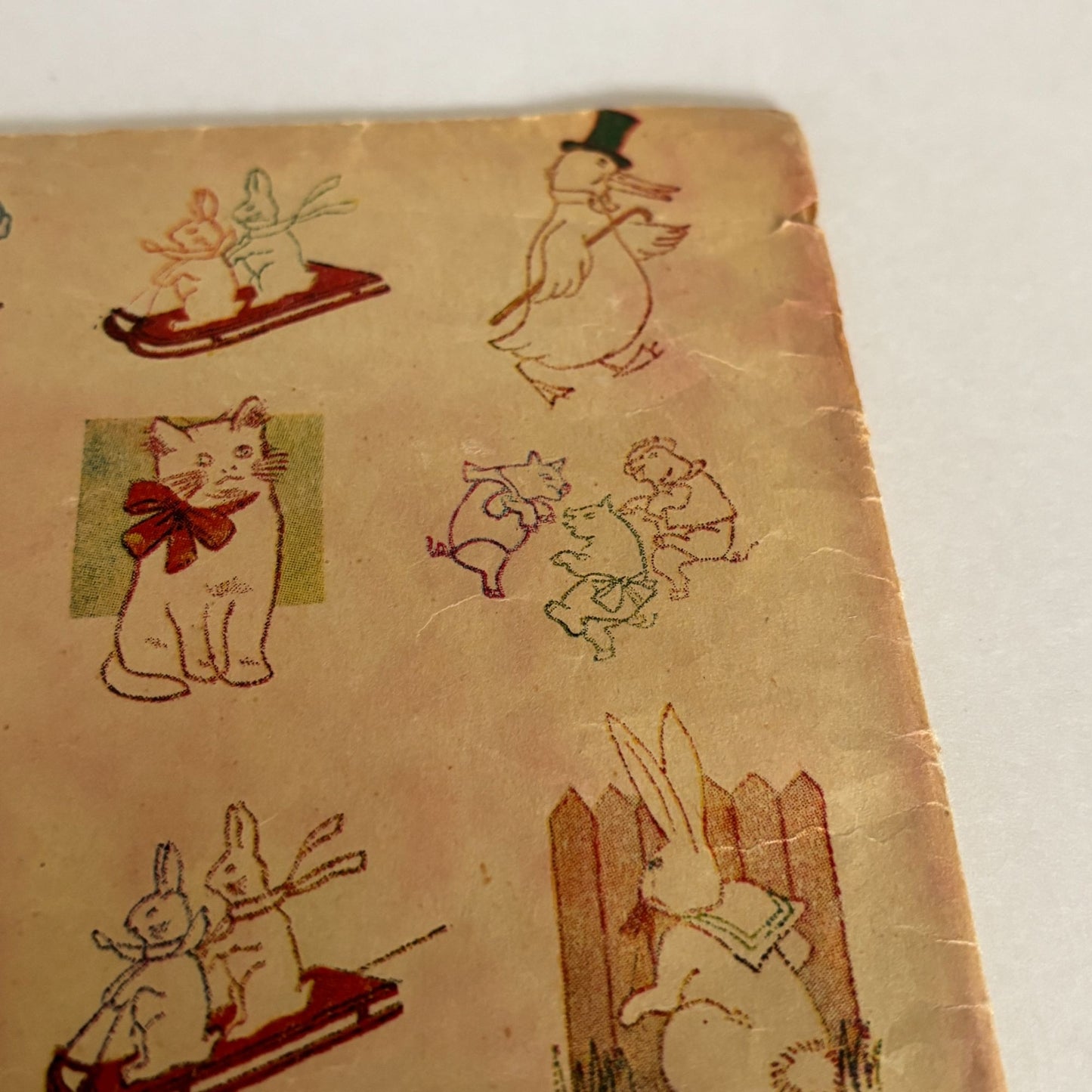 Simplicity Pattern 1679 Vintage Embroidery Animal Motifs Transfer Rabbit Duck Fox
