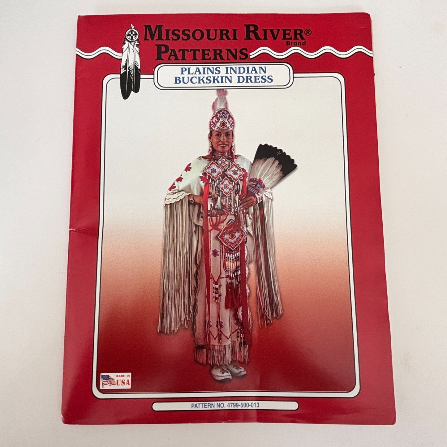 Missouri River Sewing Pattern Plains Indian Buckskin Dress Native Regalia Costume 6-20 Uncut