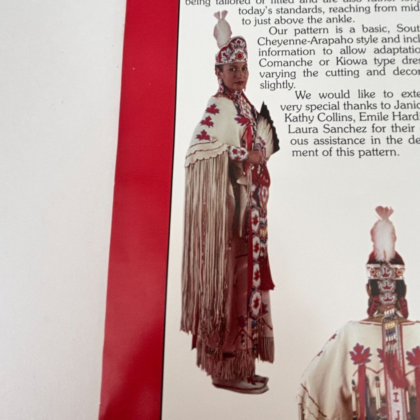Missouri River Sewing Pattern Plains Indian Buckskin Dress Native Regalia Costume 6-20 Uncut