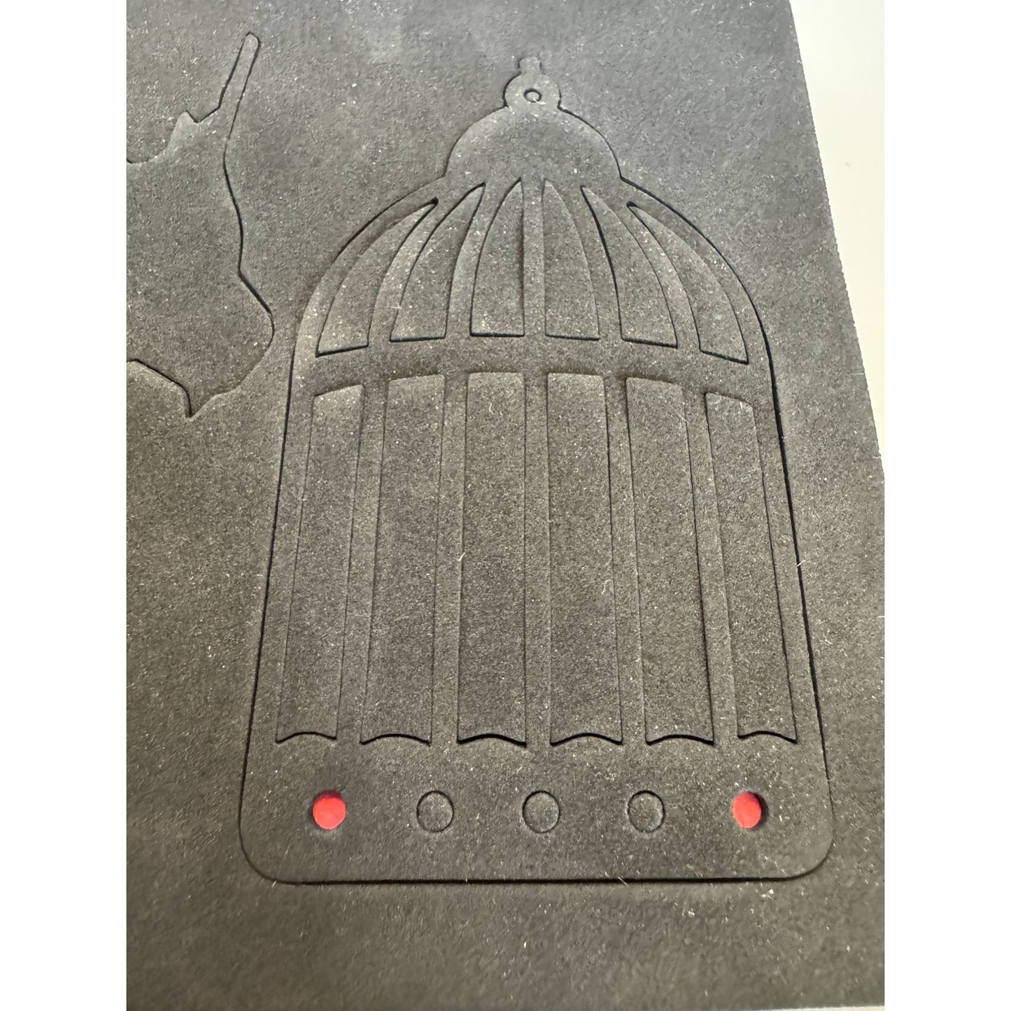 Tim Holtz Sizzix Alterations Caged Bird Key Bigz Cutting Die Craft Tool