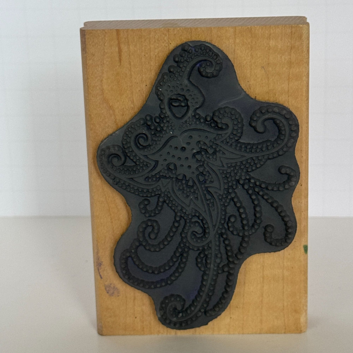 Stampendous Rubber Stamp Fall Sprite Acorn Flourish Swirls Elegant Fairy Card Making
