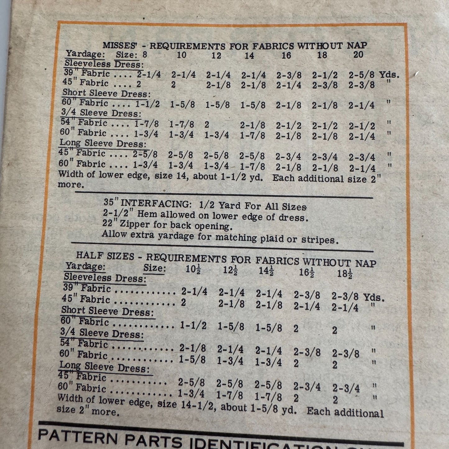 Anne Adams Printed Sewing Pattern 4847 Dress Size 12 Inches Slimmer Vintage 70s