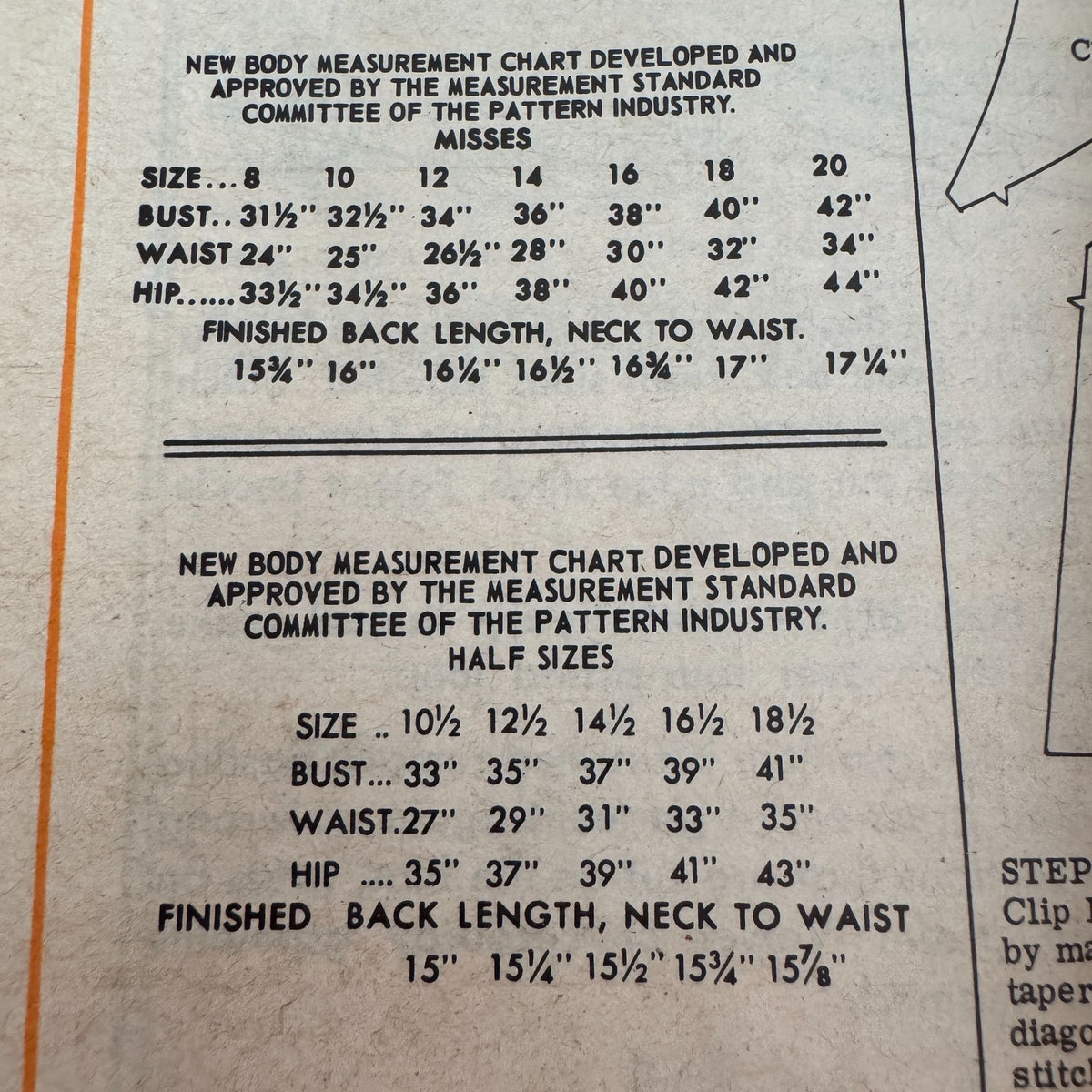 Anne Adams Printed Sewing Pattern 4847 Dress Size 12 Inches Slimmer Vintage 70s