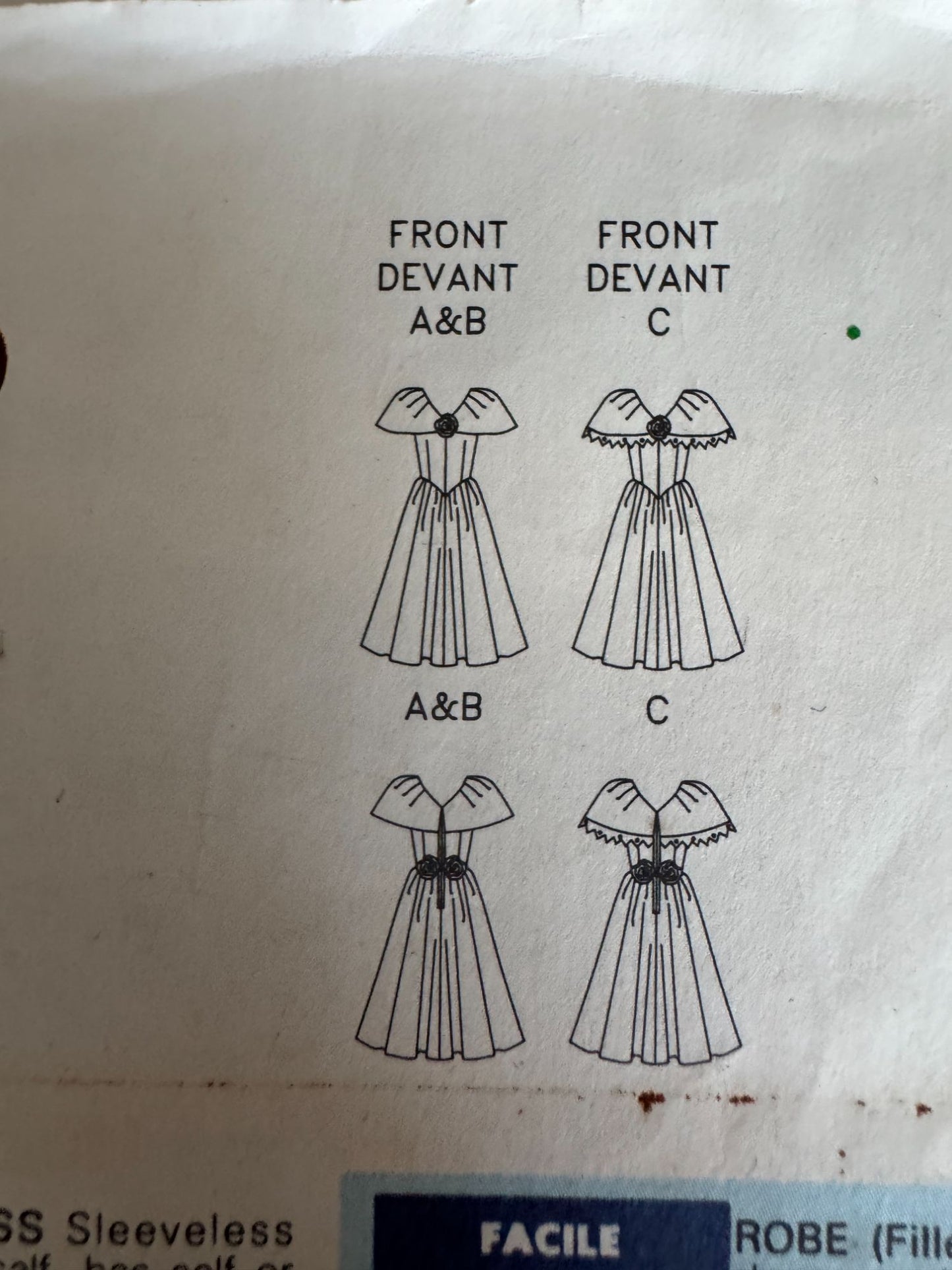 Butterick Sewing Pattern 5340 Girls Dress Spring Easter Party Easy 12 14 90s UC