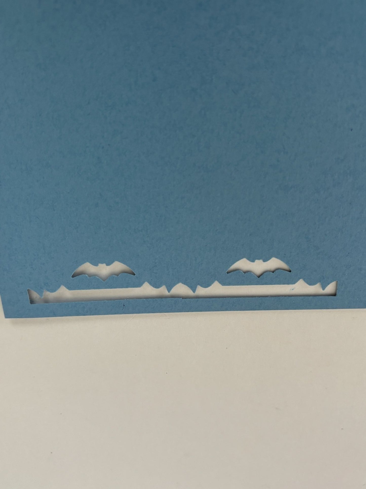 Martha Stewart Paper Punch Bat Edge Halloween Crafts Card Making Paper Crafting