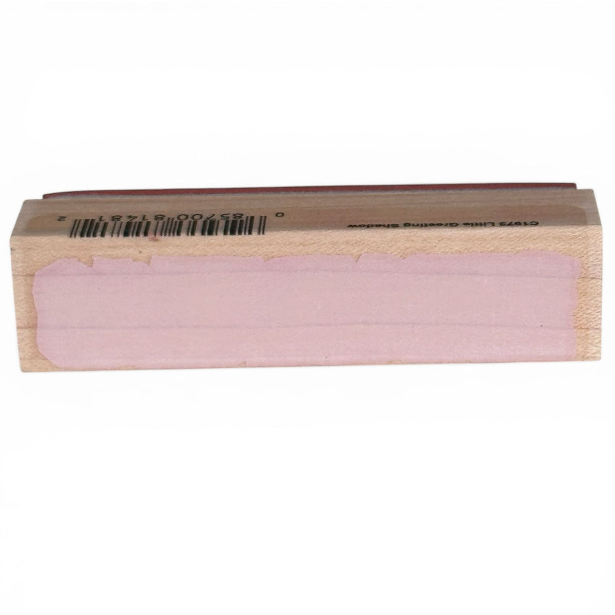 Hero Arts Rubber Stamp Little Greeting Shadow Rectangle Wood Mounted Paper Crafting Cardmaking C1973