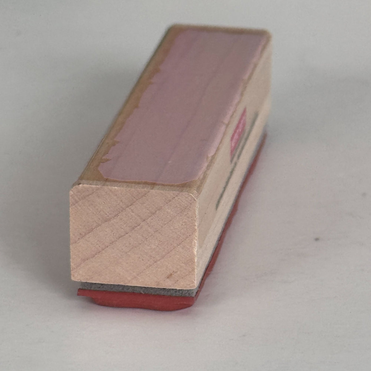 Hero Arts Rubber Stamp Little Greeting Shadow Rectangle Wood Mounted Paper Crafting Cardmaking C1973