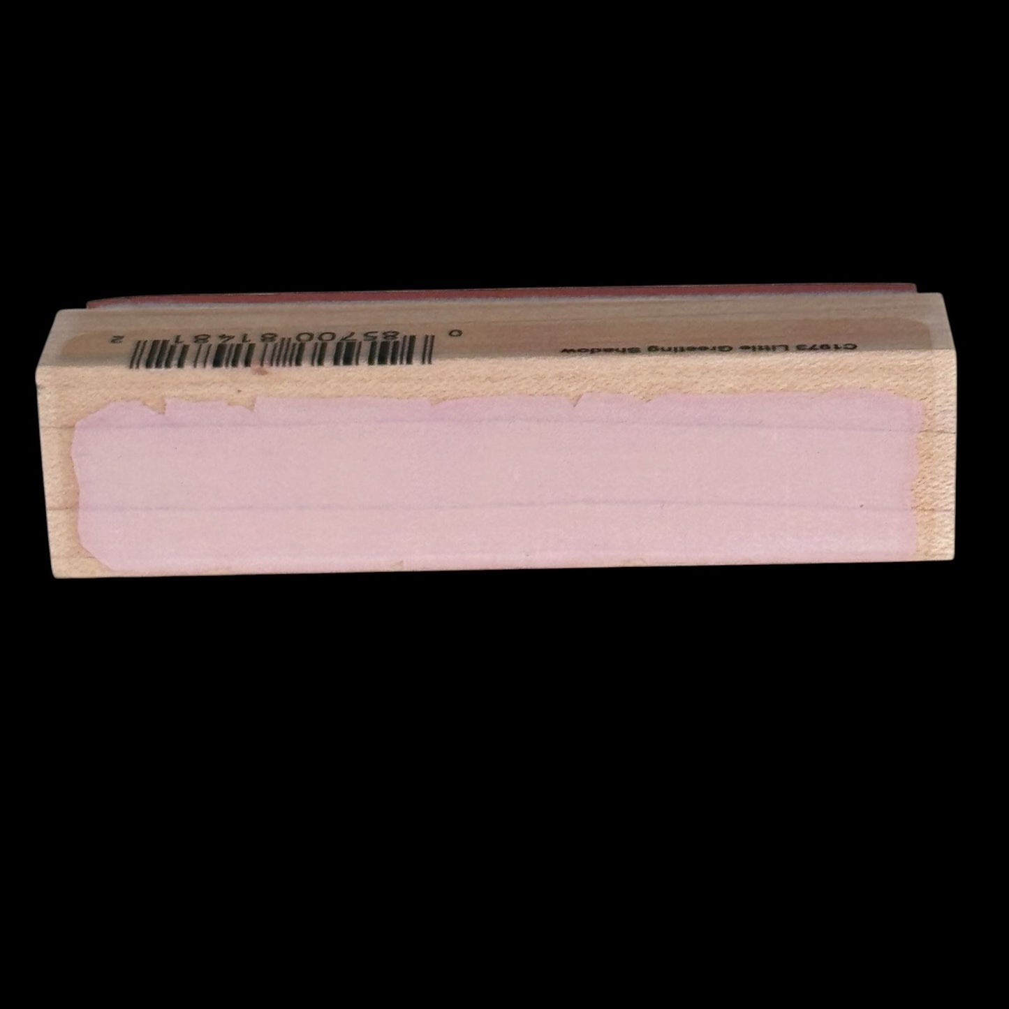 Hero Arts Rubber Stamp Little Greeting Shadow Rectangle Wood Mounted Paper Crafting Cardmaking C1973