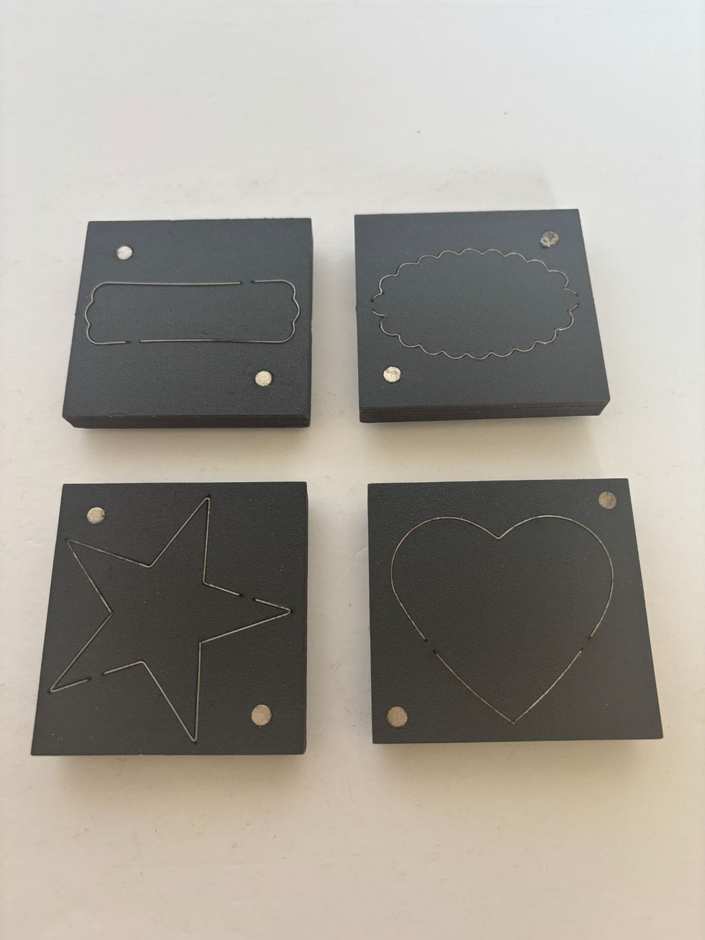 Stampin Up Punch Windows Movers and Shapers Magnetic Dies 115953 Craft Set Of 4