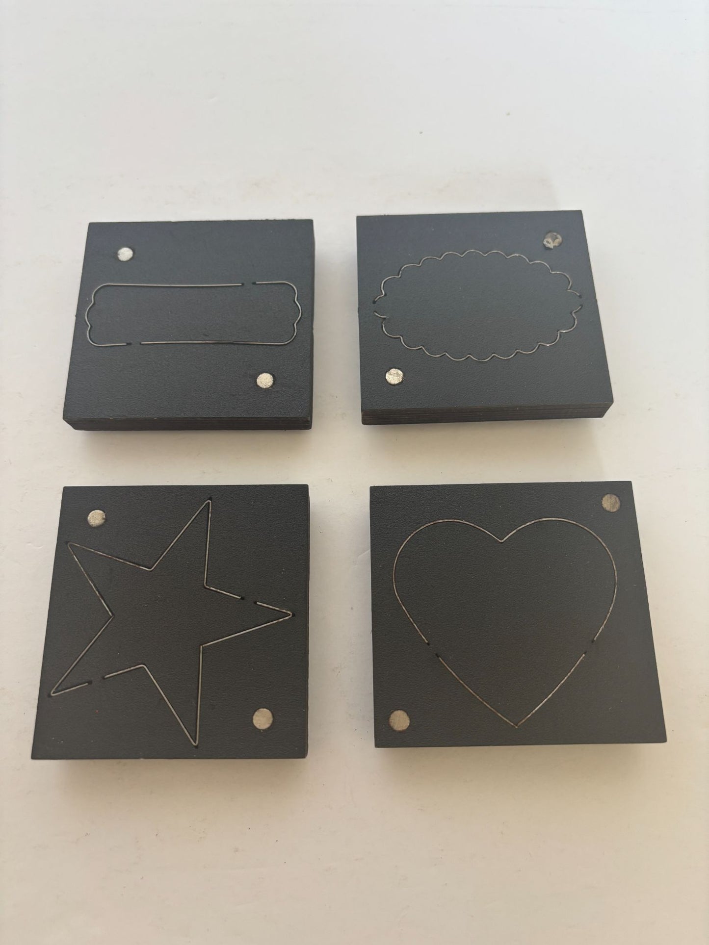 Stampin Up Punch Windows Movers and Shapers Magnetic Dies 115953 Craft Set Of 4