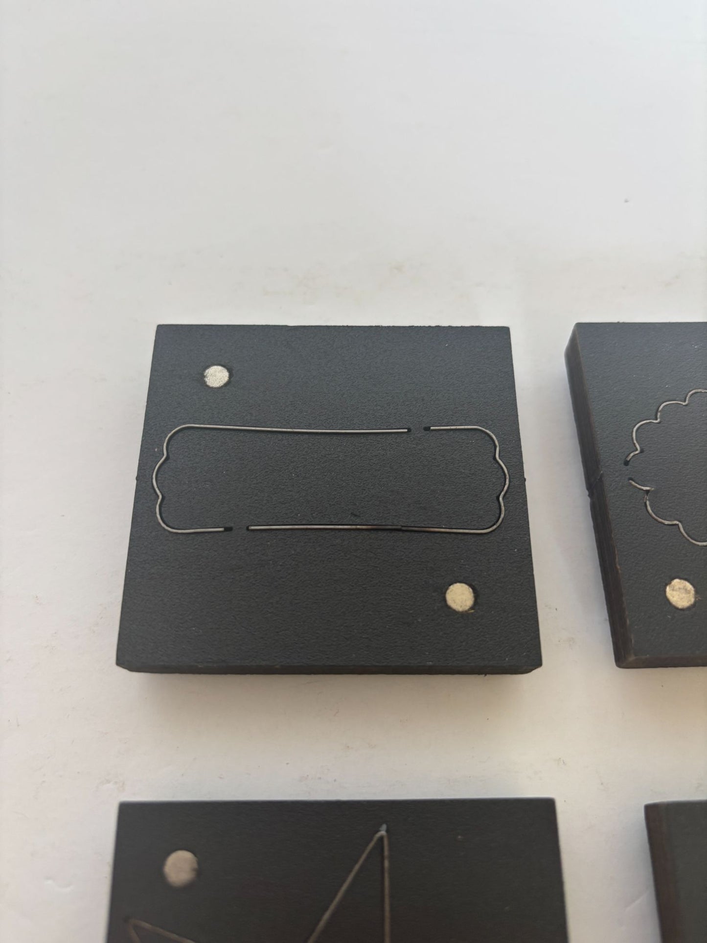 Stampin Up Punch Windows Movers and Shapers Magnetic Dies 115953 Craft Set Of 4