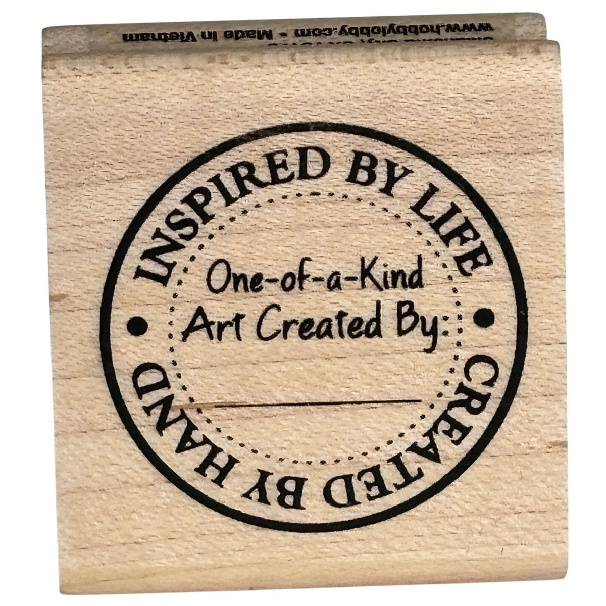 Stampabilities Rubber Stamp Art Created By Label Tag for Handmade Crafts Artist Circle Crafter