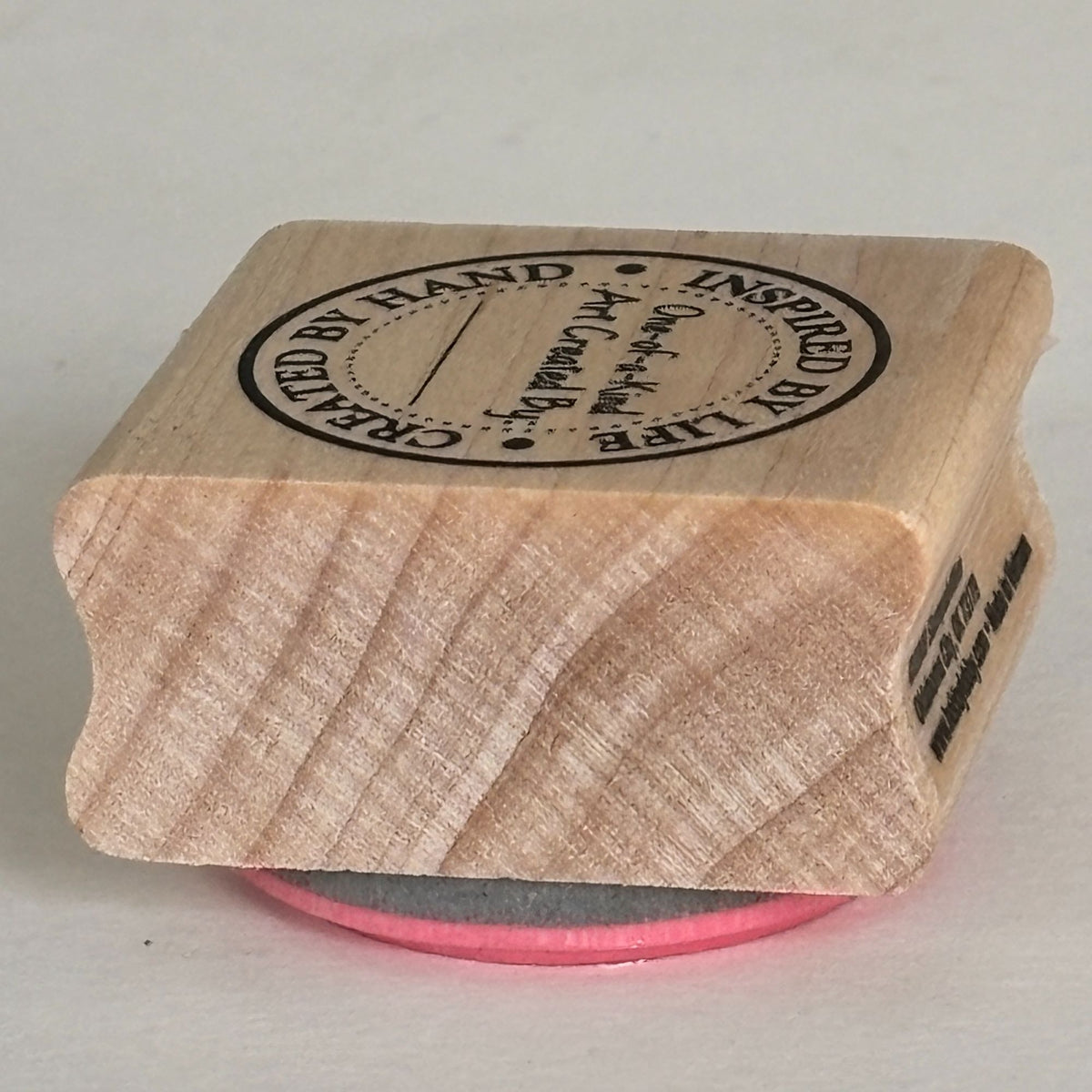 Stampabilities Rubber Stamp Art Created By Label Tag for Handmade Crafts Artist Circle Crafter