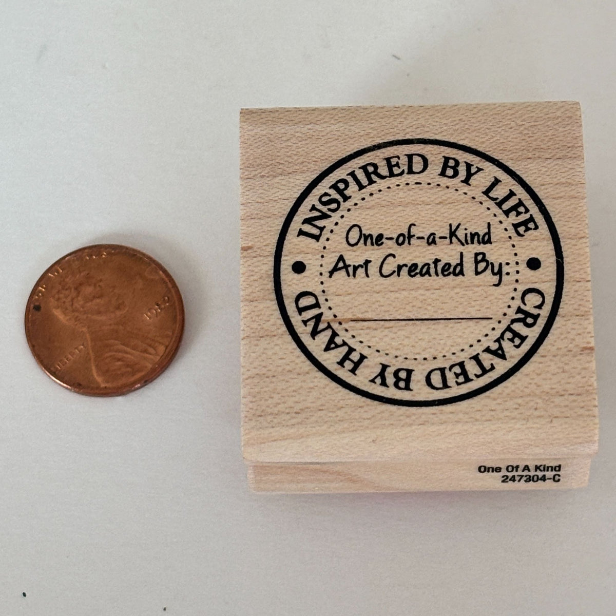 Stampabilities Rubber Stamp Art Created By Label Tag for Handmade Crafts Artist Circle Crafter