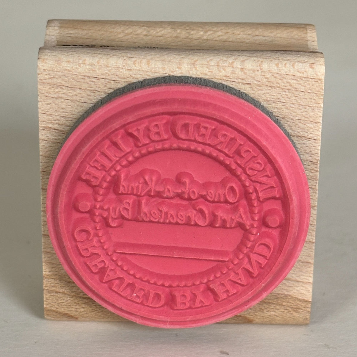 Stampabilities Rubber Stamp Art Created By Label Tag for Handmade Crafts Artist Circle Crafter