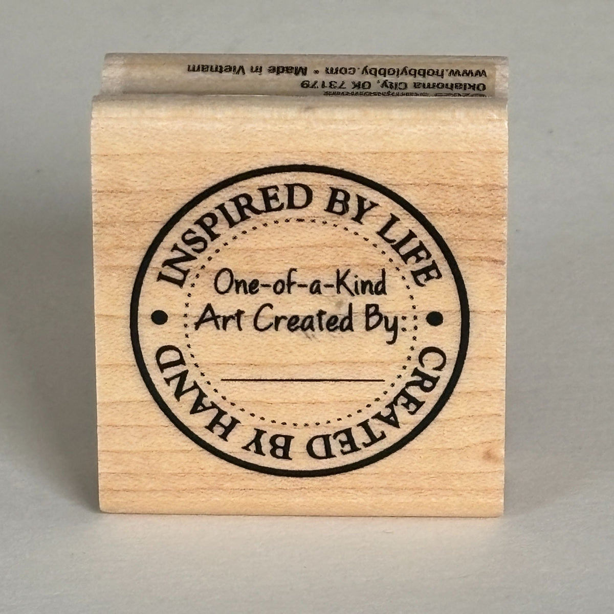 Stampabilities Rubber Stamp Art Created By Label Tag for Handmade Crafts Artist Circle Crafter