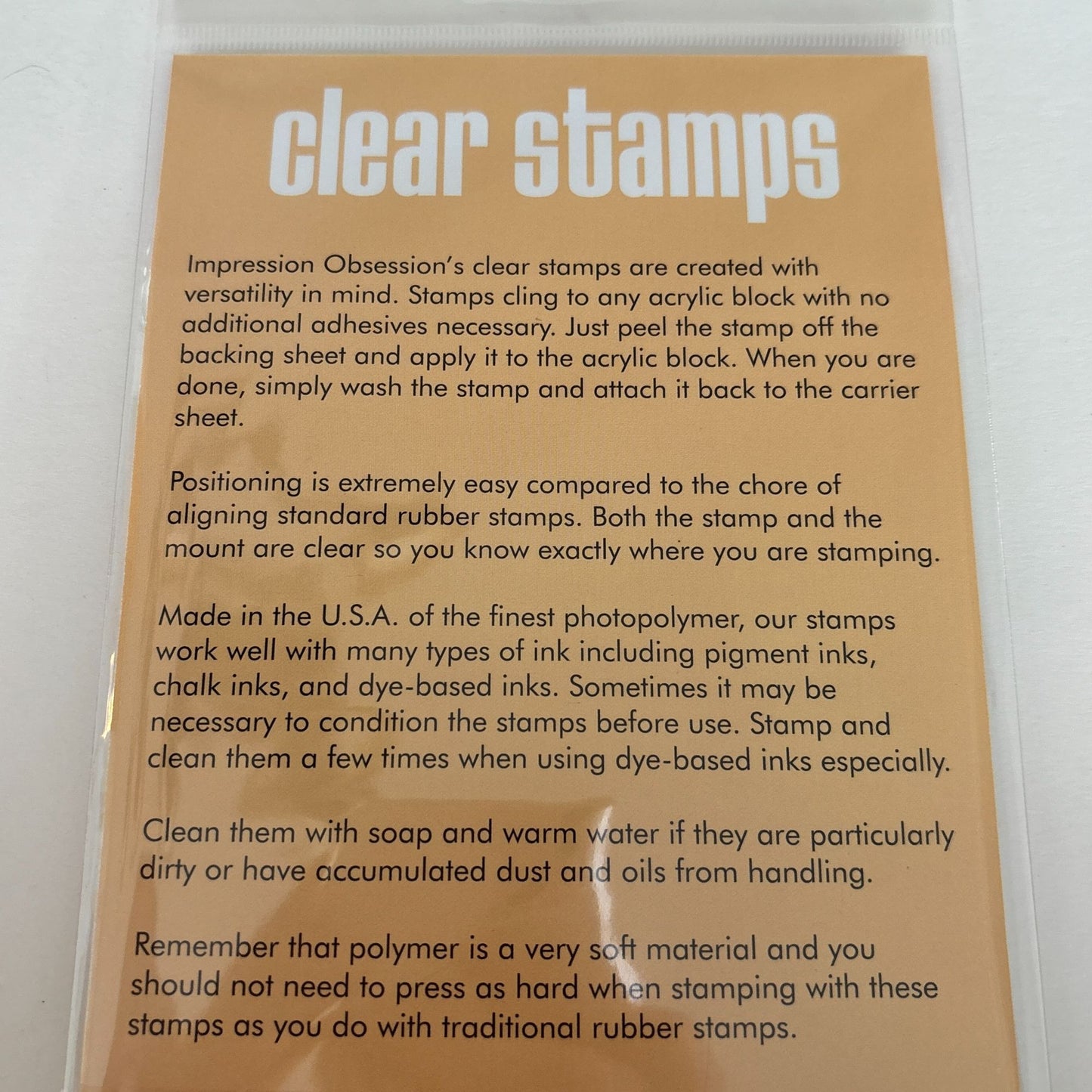 Impression Obsession Clear Rubber Stamp Set Wizard Of Oz Collection Wicked Witch Sayings Quotes