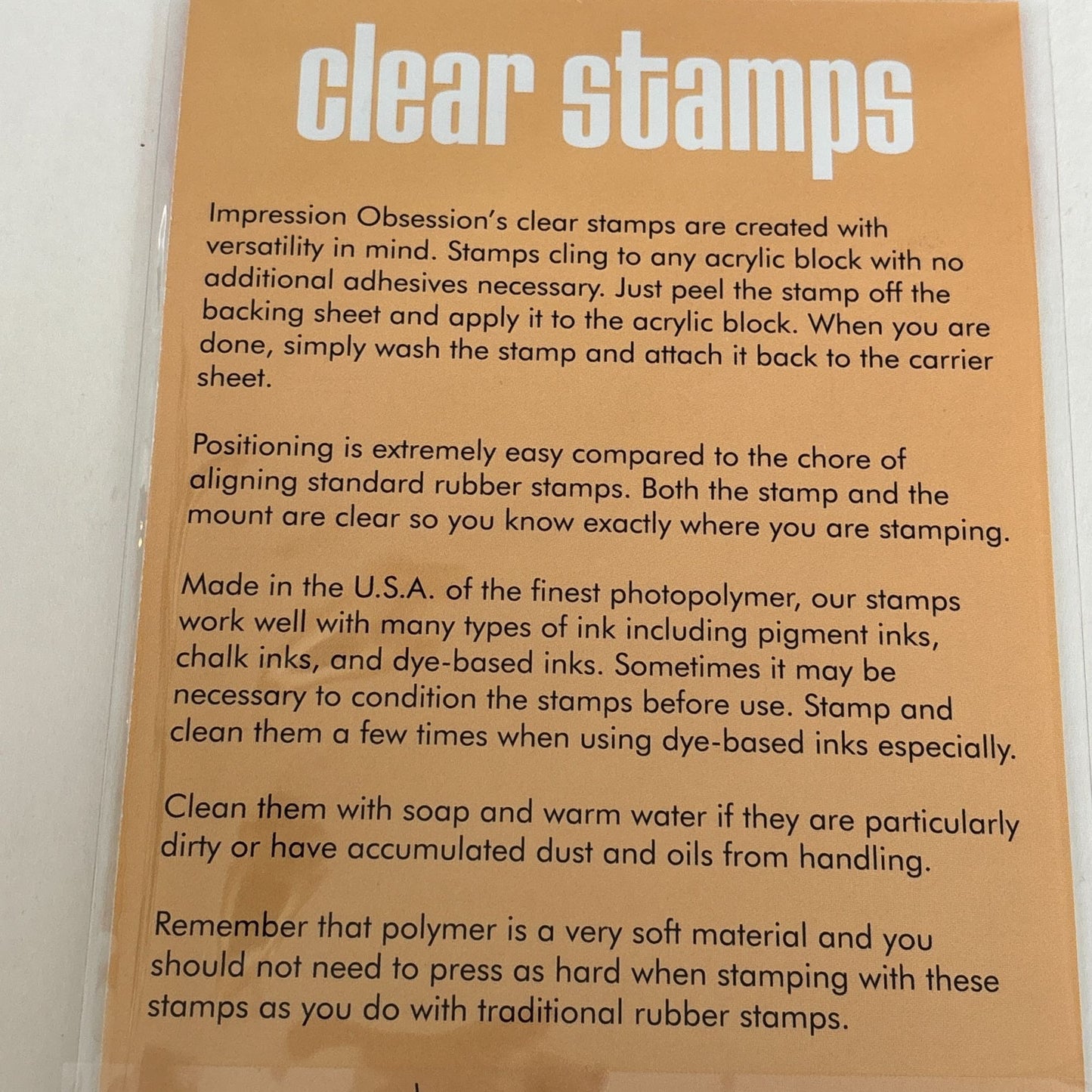 Impression Obsession Clear Rubber Stamp Set Wizard Of Oz Collection Wicked Witch Sayings Quotes