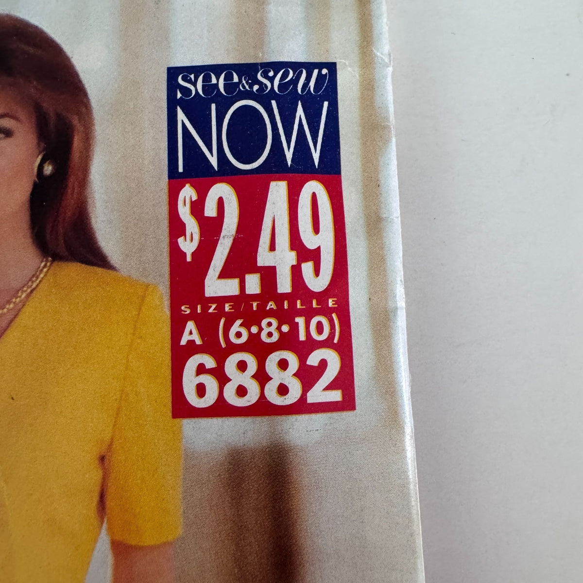 Butterick Sewing Pattern 6882 Work Dress 90s Minimalist Fashion Easy 6-10 Uncut Vintage Career