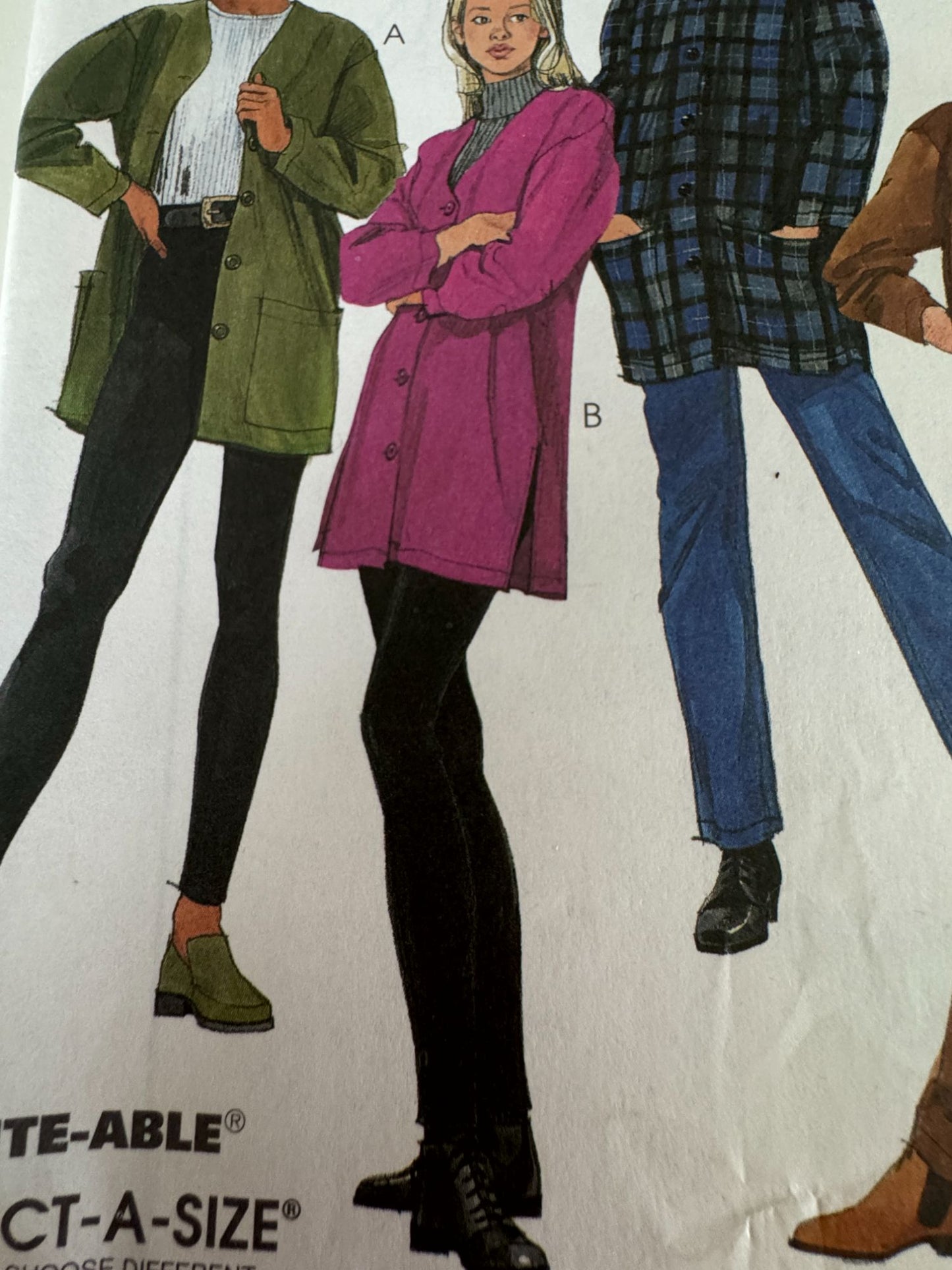 McCalls Sewing Pattern 9039 Cardigan Top Pants Leggings Misses 6 8 10 Casual UC