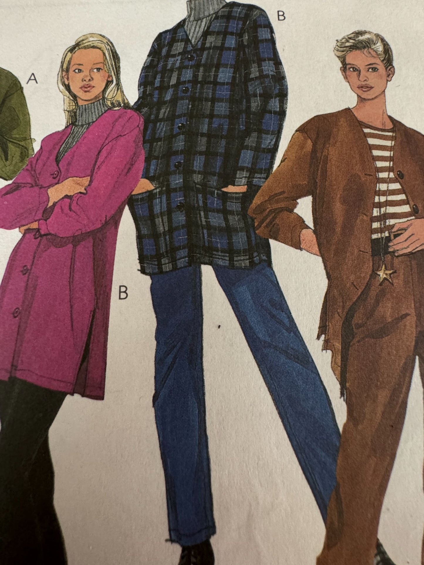 McCalls Sewing Pattern 9039 Cardigan Top Pants Leggings Misses 6 8 10 Casual UC