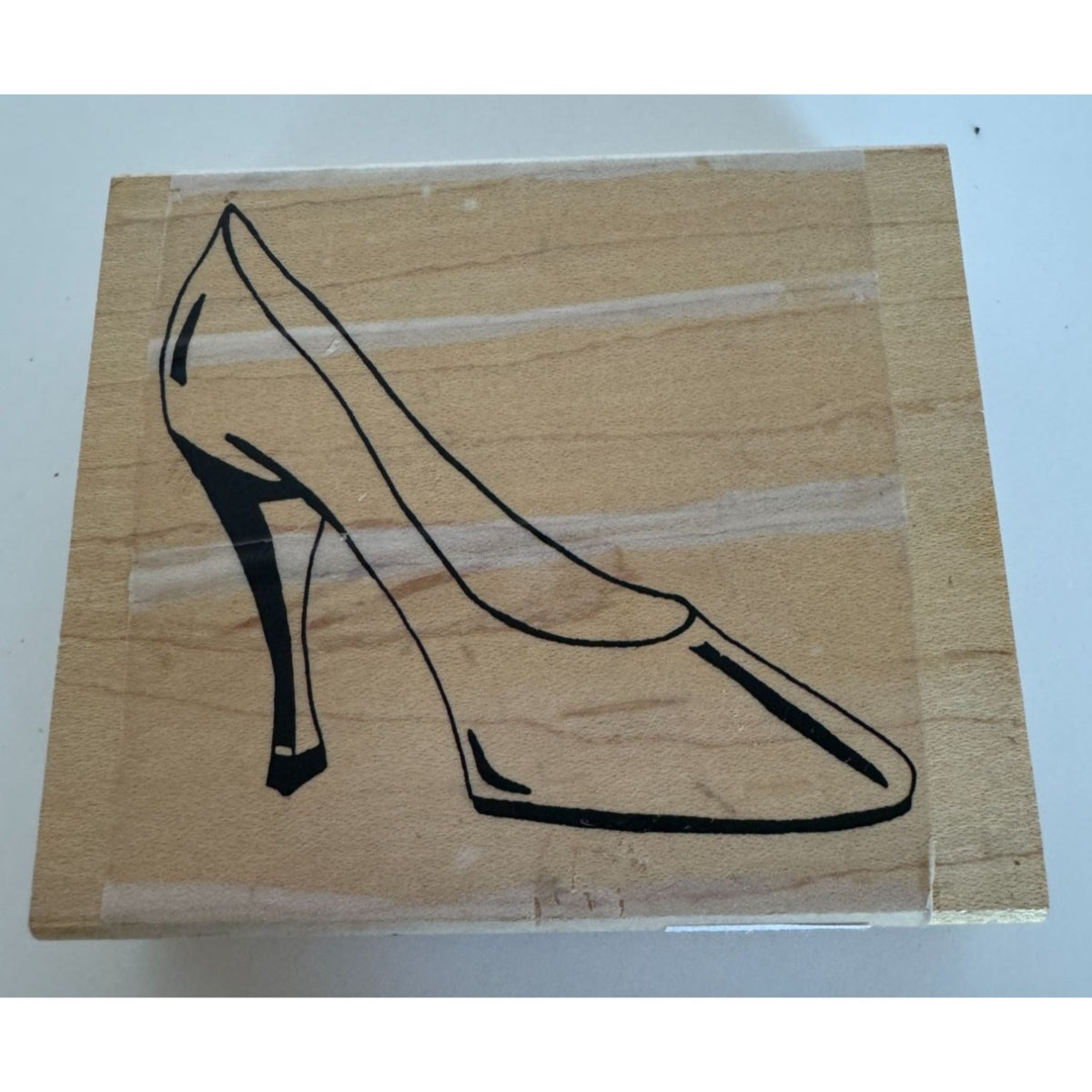 AIP VIPs Rubber Stamp Large High Heel Shoe Womens Fashion Stiletto Card Making