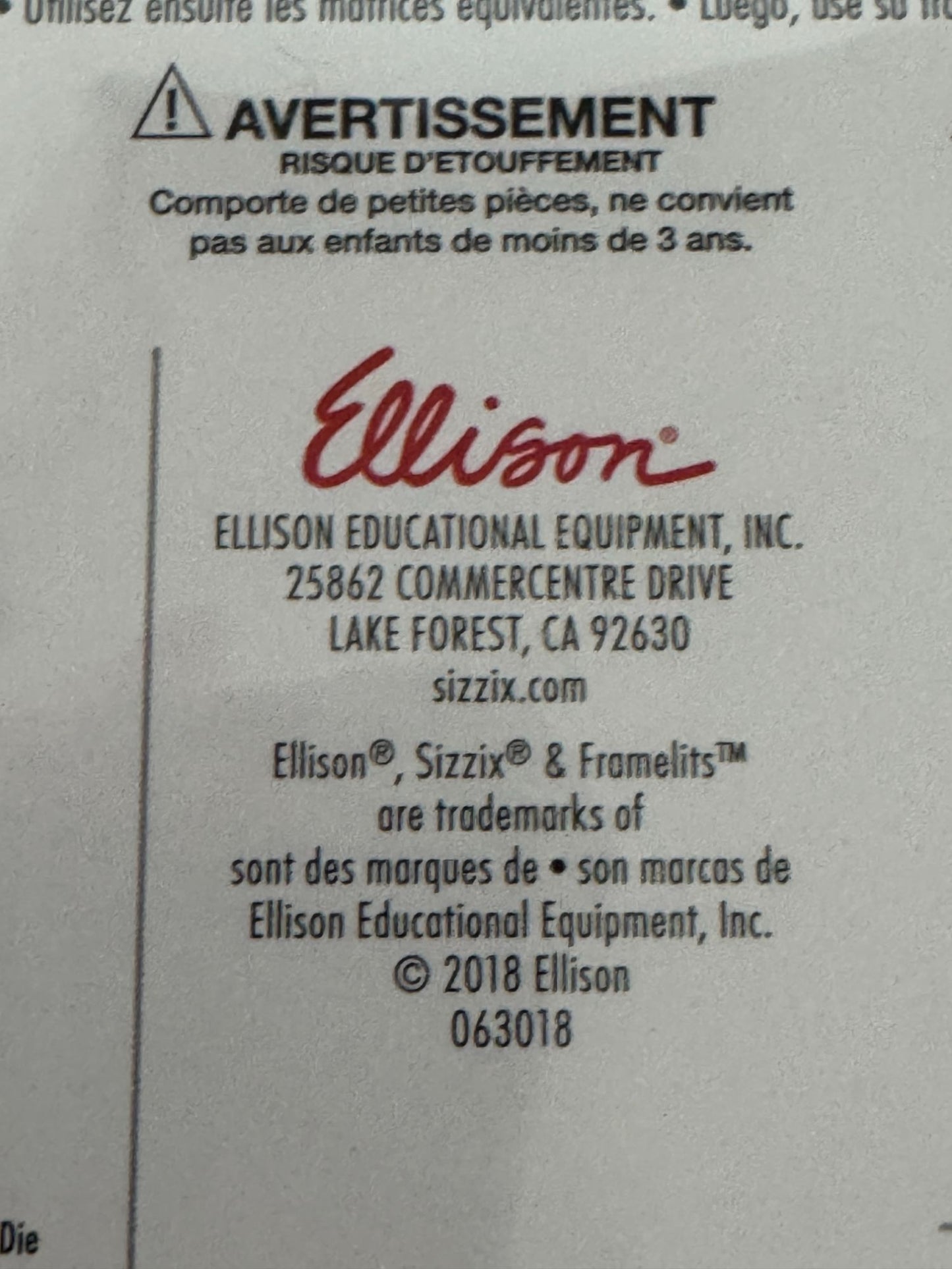 Sizzix Framelits 6 Dies 4 Clear Stamps Layered Labels Frames Birthday Cardmaking